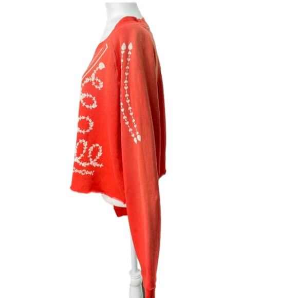 Wildfox Cropped Tuxedo/Matador Monte Sweatshirt NWT - Picture 4 of 11